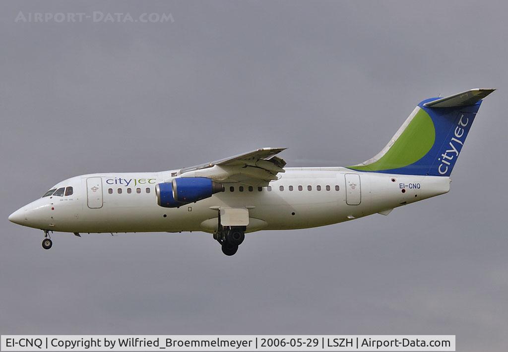 EI-CNQ, 1985 British Aerospace BAe.146-200 C/N E2031, CityJet