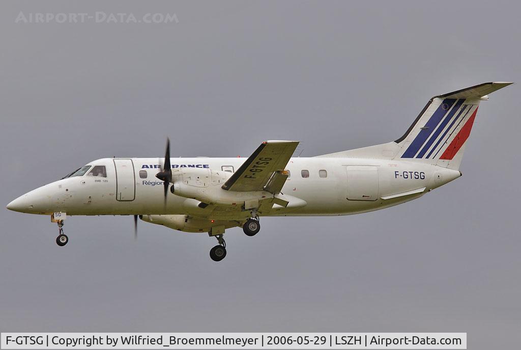 F-GTSG, 1988 Embraer EMB-120RT Brasilia C/N 120087, Regional (Air France Group)