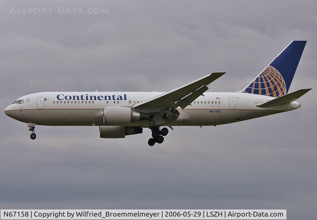 N67158, 2001 Boeing 767-224 C/N 30437, Continental Airlines