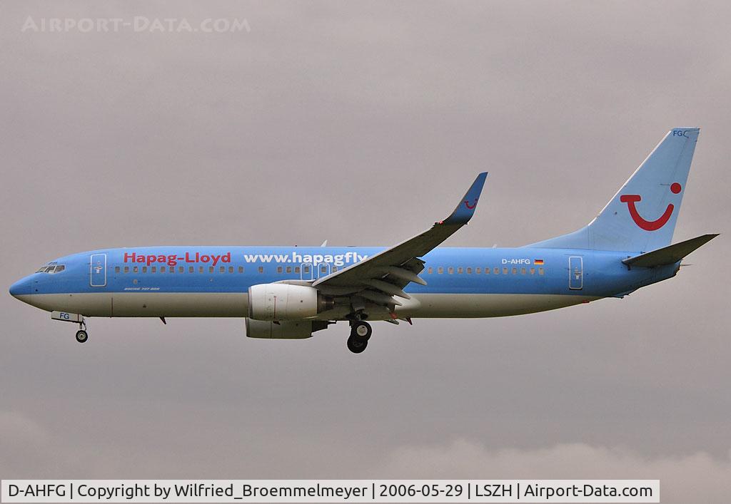 D-AHFG, 1998 Boeing 737-8K5 C/N 27989, Hapag Lloyd