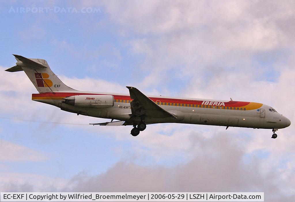 EC-EXF, 1990 McDonnell Douglas MD-87 (DC-9-87) C/N 49832, Iberia