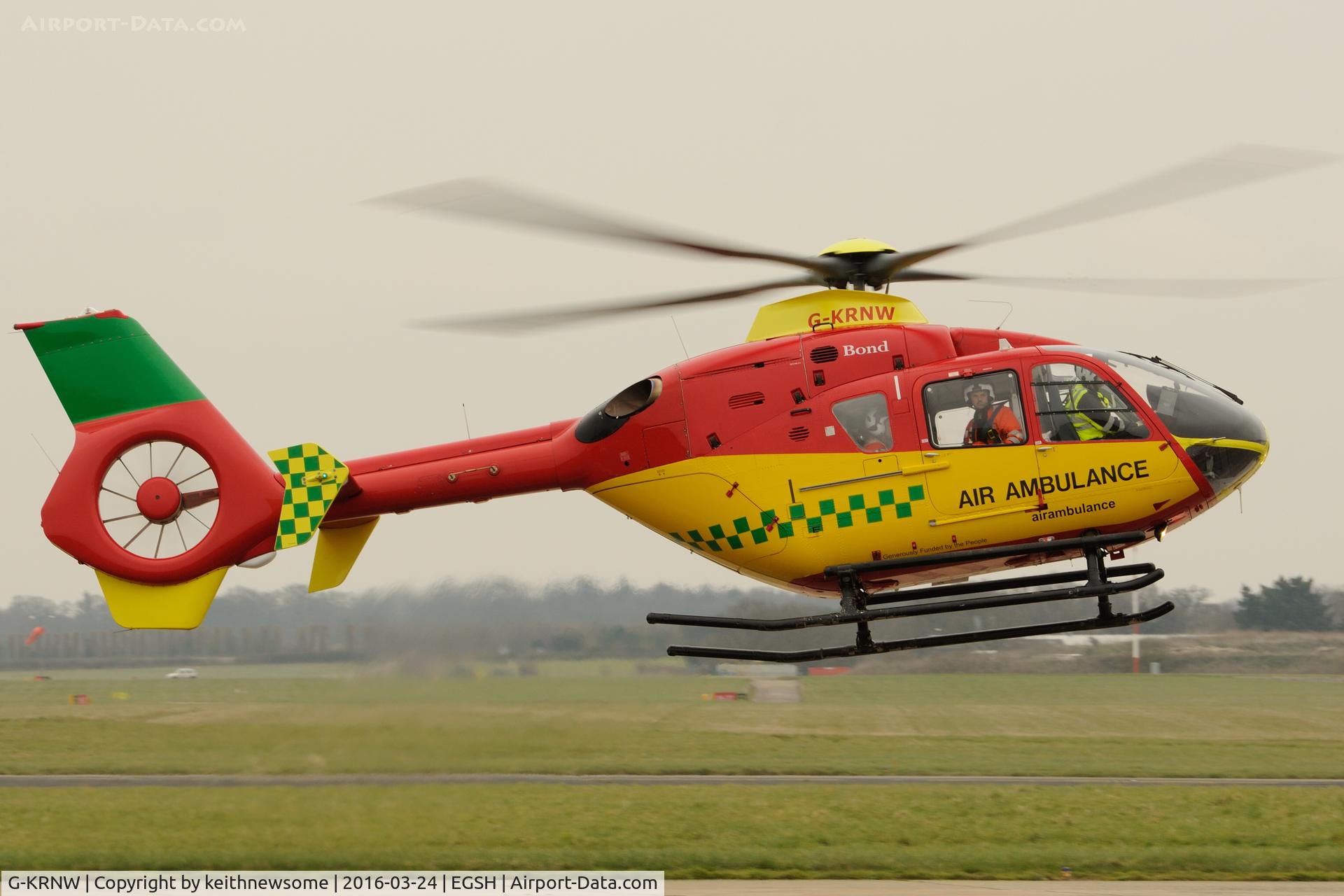 G-KRNW, 2001 Eurocopter EC-135T-2 C/N 0175, Helimed !