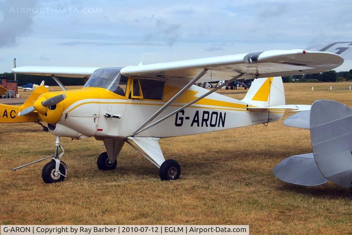 G-ARON, 1961 Piper PA-22-108 Colt Colt C/N 22-8822, Piper PA-22-108 Colt [22-8822] White Waltham~G 12/07/2010
