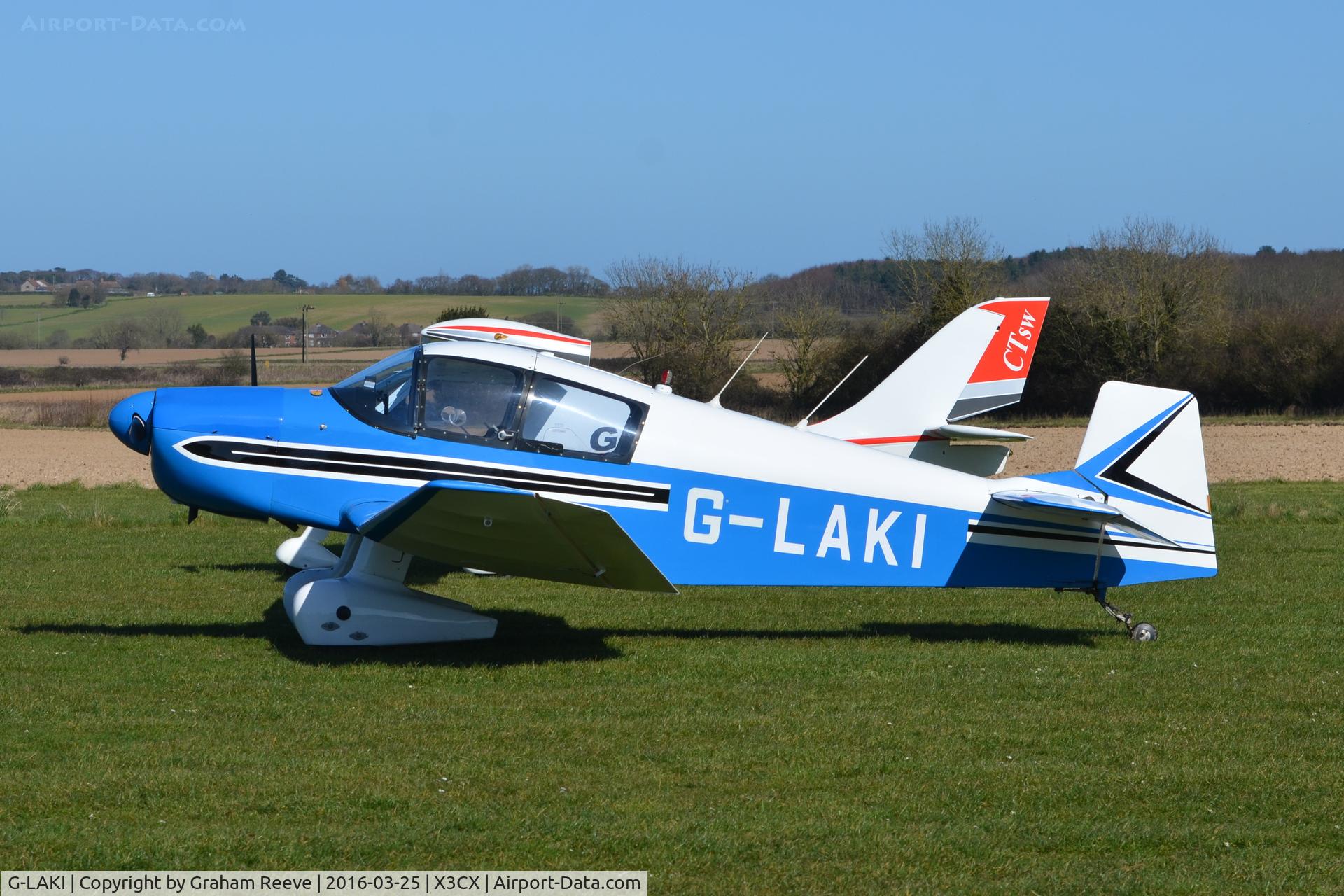 G-LAKI, 1963 Jodel DR-1050 Ambassadeur C/N 534, Parked at Northrepps.