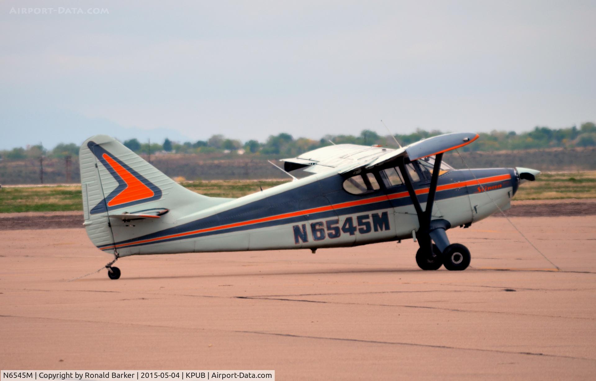 N6545M, 1948 Stinson 108-3 Voyager C/N 108-4545, Pueblo