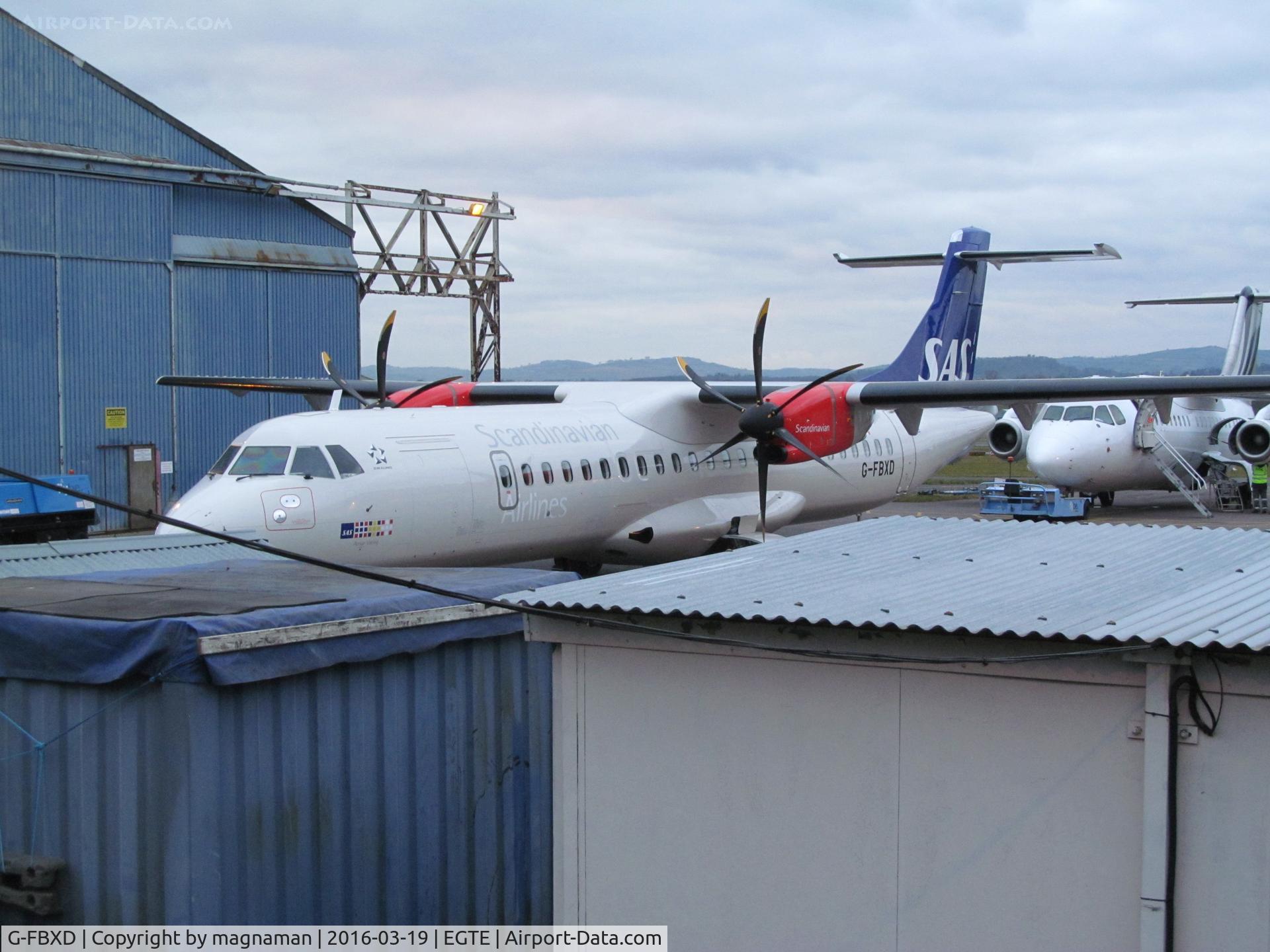 G-FBXD, 2016 ATR 72-212A C/N 1315, newish at exe