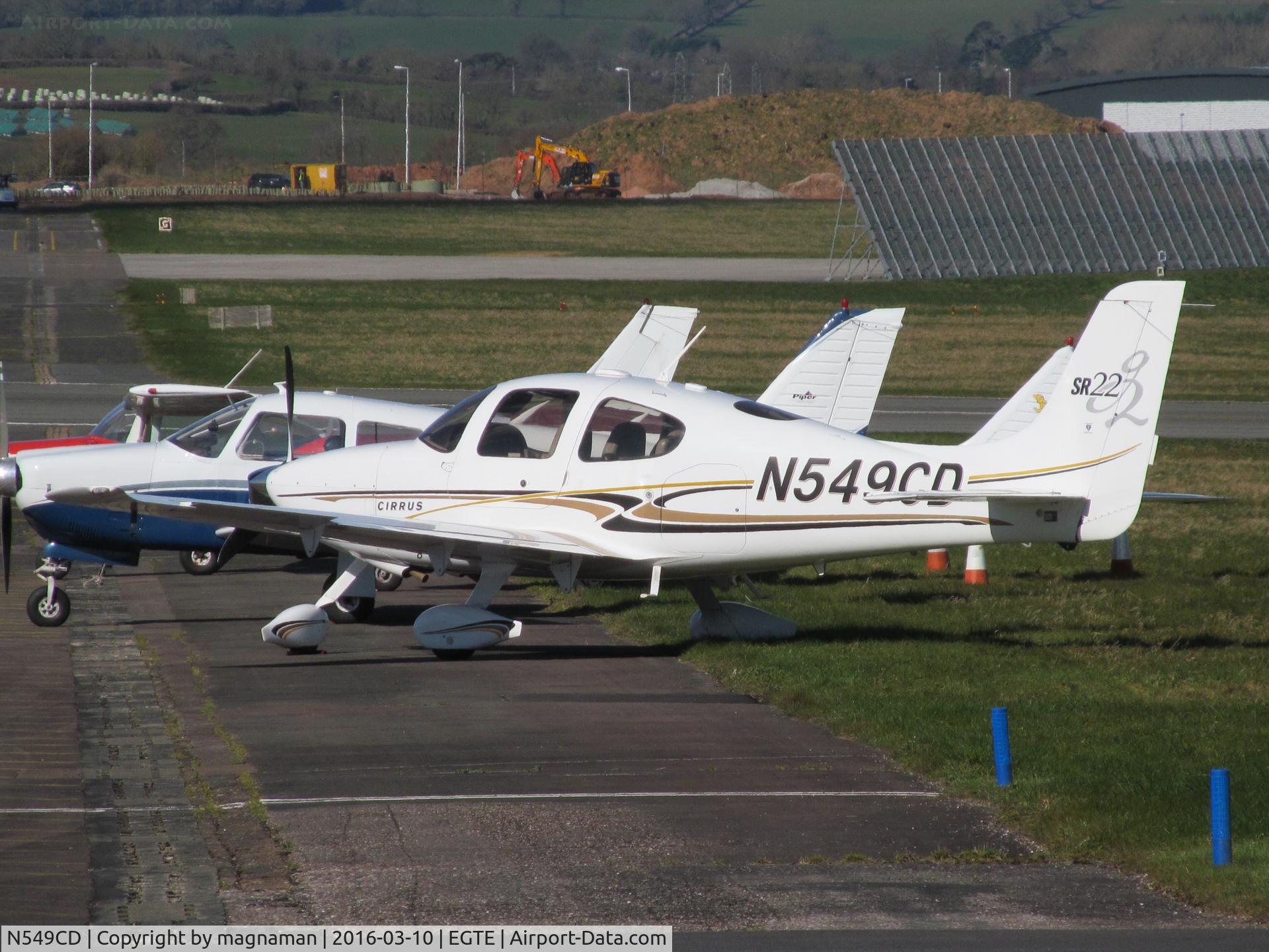 N549CD, 2004 Cirrus SR22 G2 C/N 1088, smooth lines