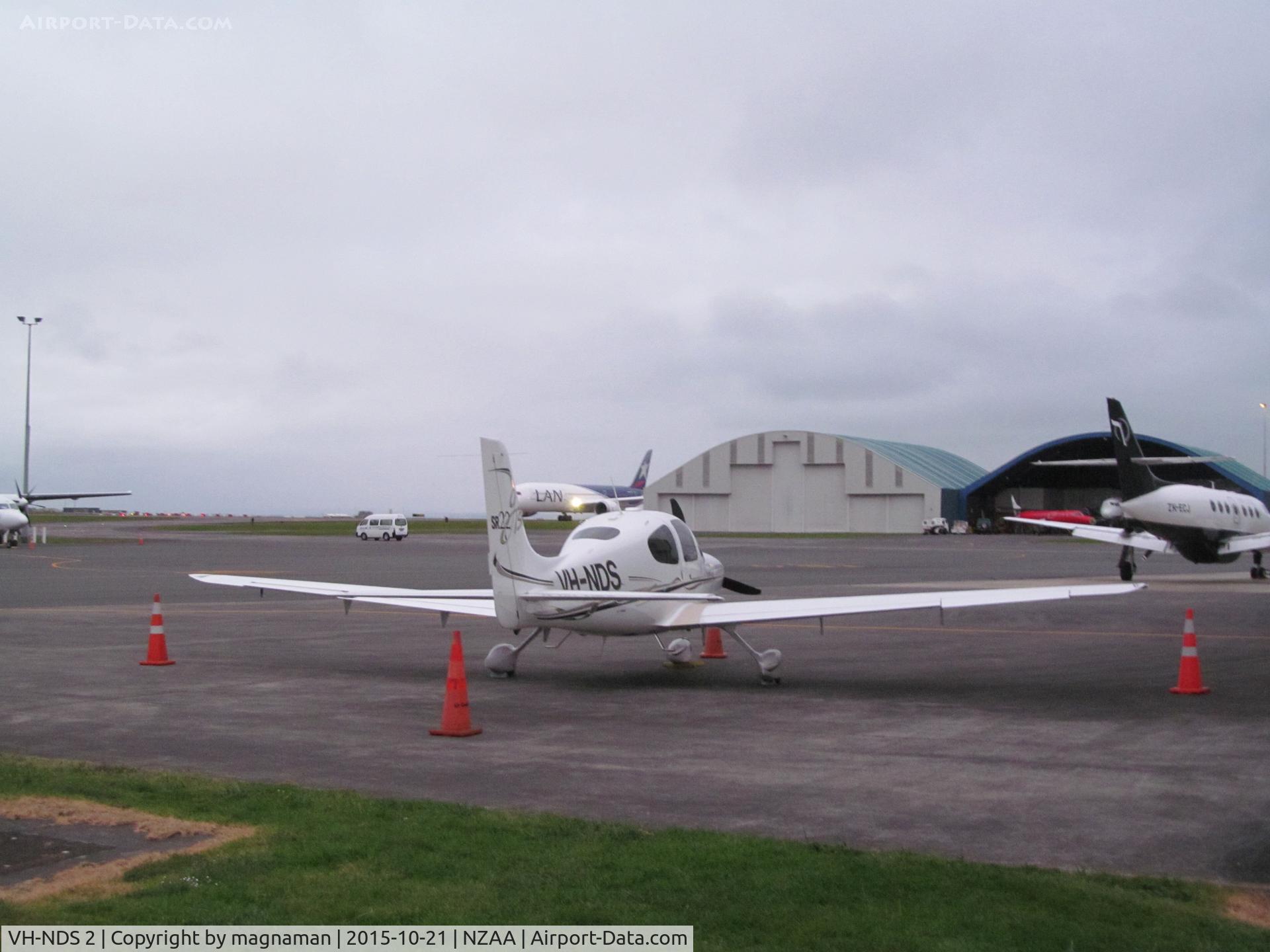 VH-NDS 2, Cirrus SR22 GTS C/N 1969, on convair apron