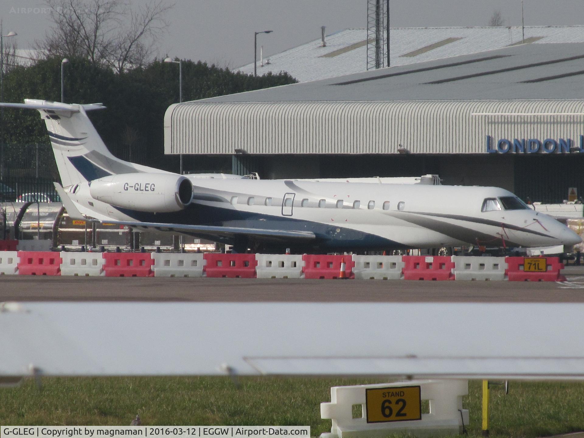 G-GLEG, 2007 Embraer EMB-135BJ Legacy 650 C/N 14500998, at luton