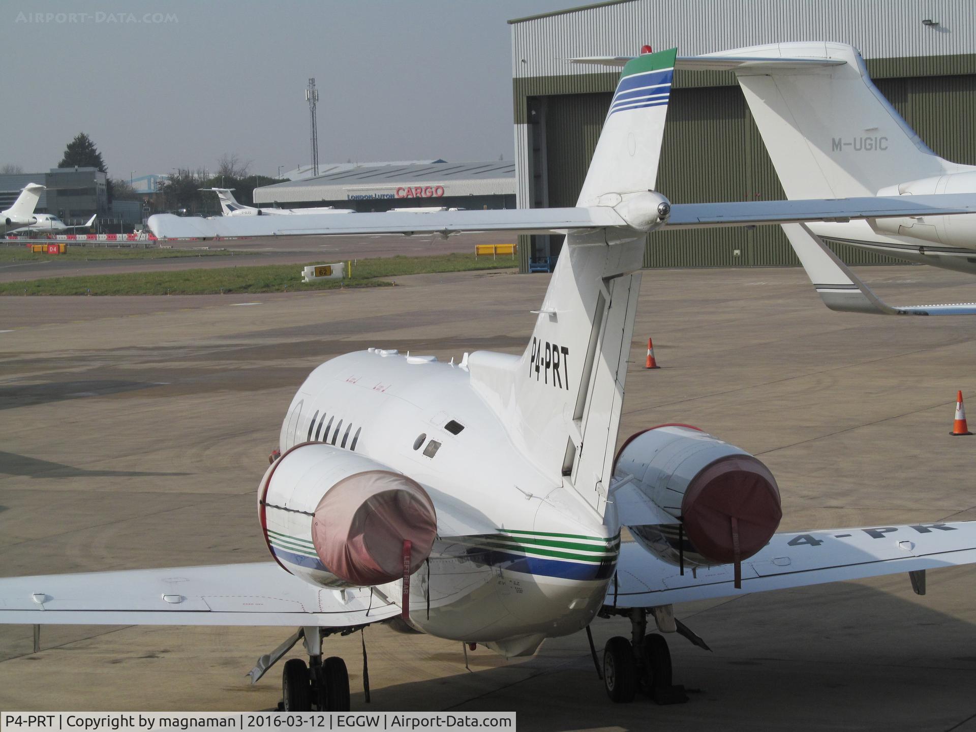 P4-PRT, 2004 Raytheon Hawker 800XP C/N 258682, on one of the many biz ramps