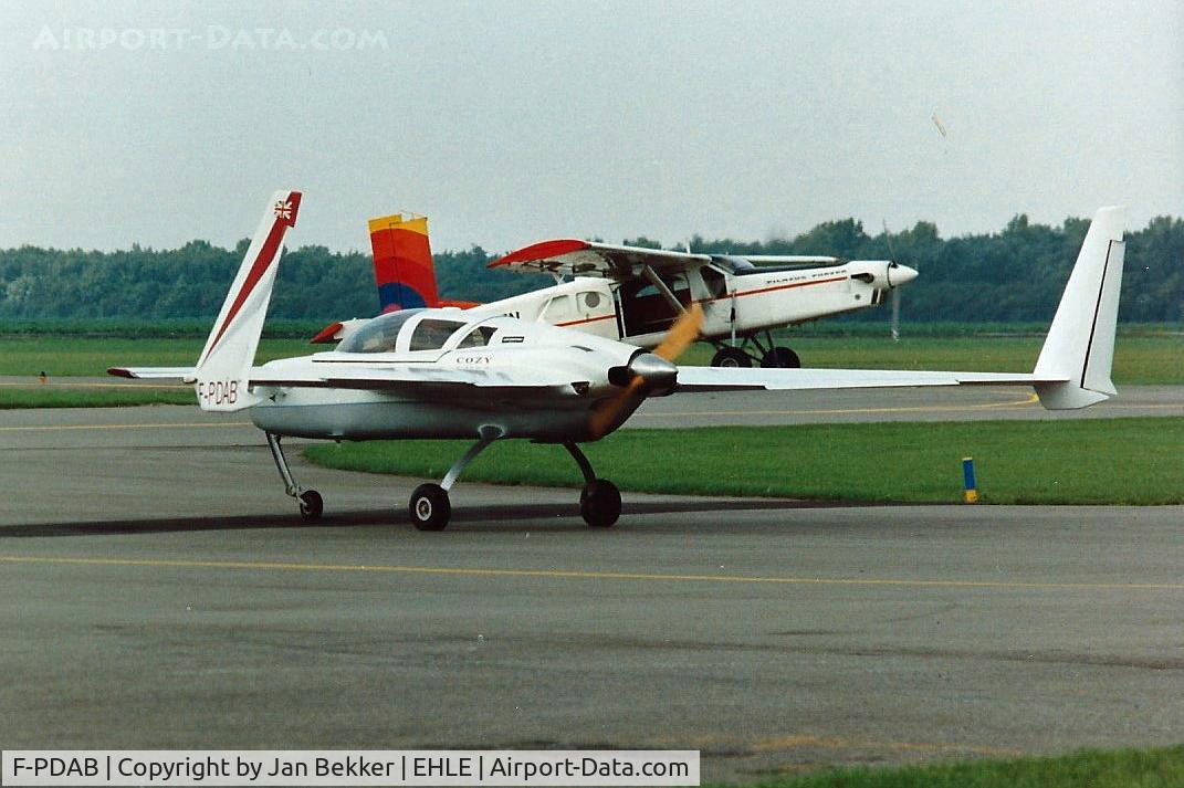 F-PDAB, Co-Z Cozy C/N E-717, Lelystad Airport around 1992