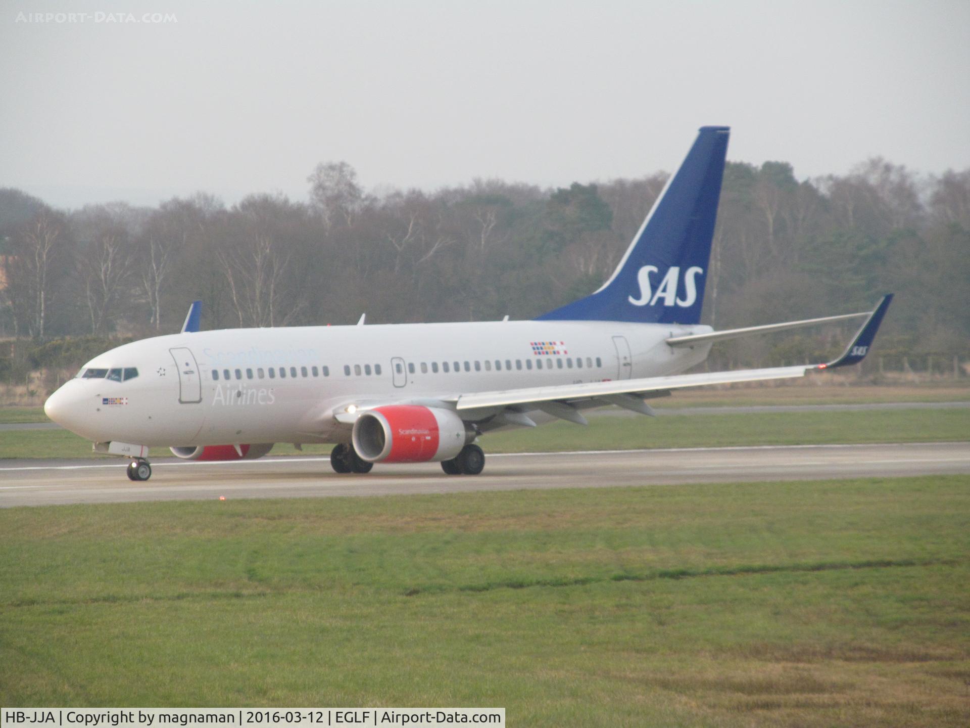 HB-JJA, 2005 Boeing 737-7AK BBJ C/N 34303, at farny