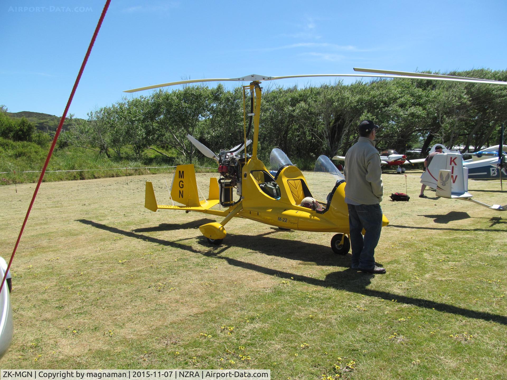 ZK-MGN, Magni Gyro M-22 Voyager C/N 22-11-6454, at sunny raglan