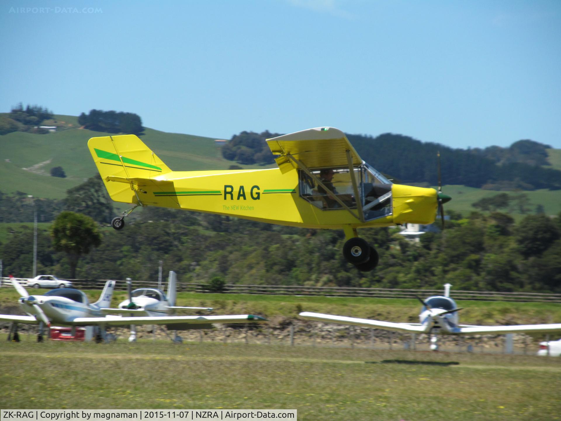 ZK-RAG, Rans S-6ES Coyote C/N 08121958-ES, landing at RAGlan