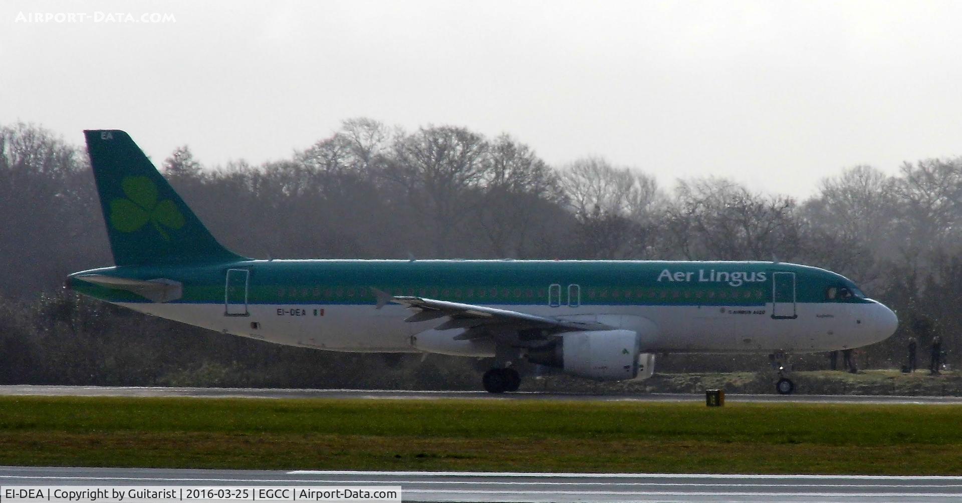 EI-DEA, 2004 Airbus A320-214 C/N 2191, At Manchester