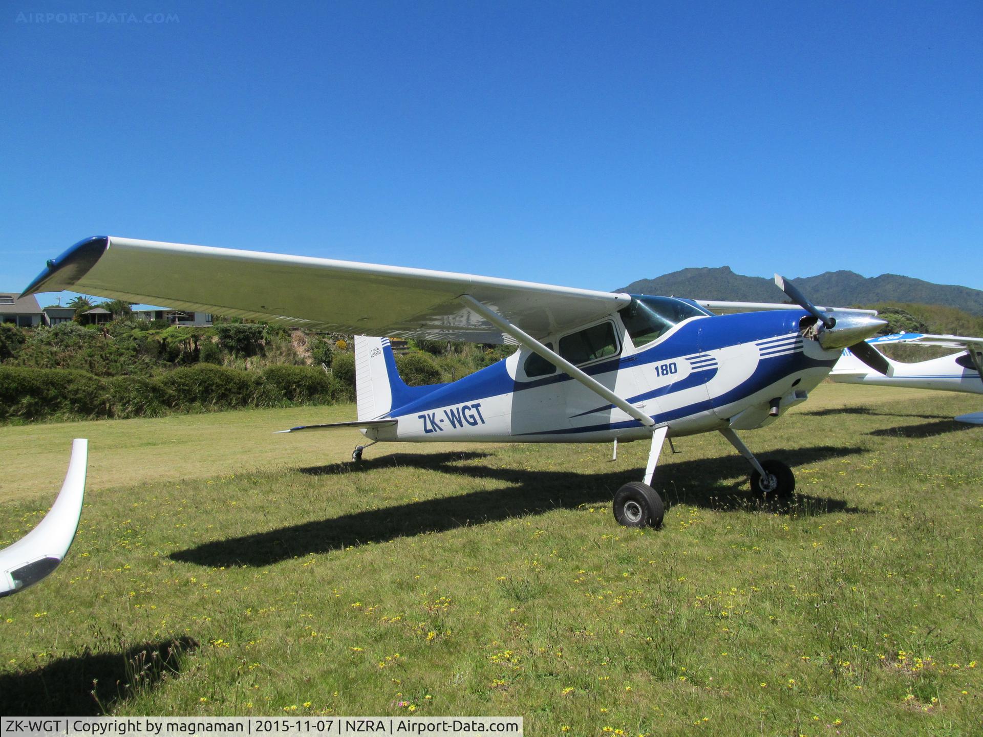 ZK-WGT, Cessna 180 C/N 30012, at fly in