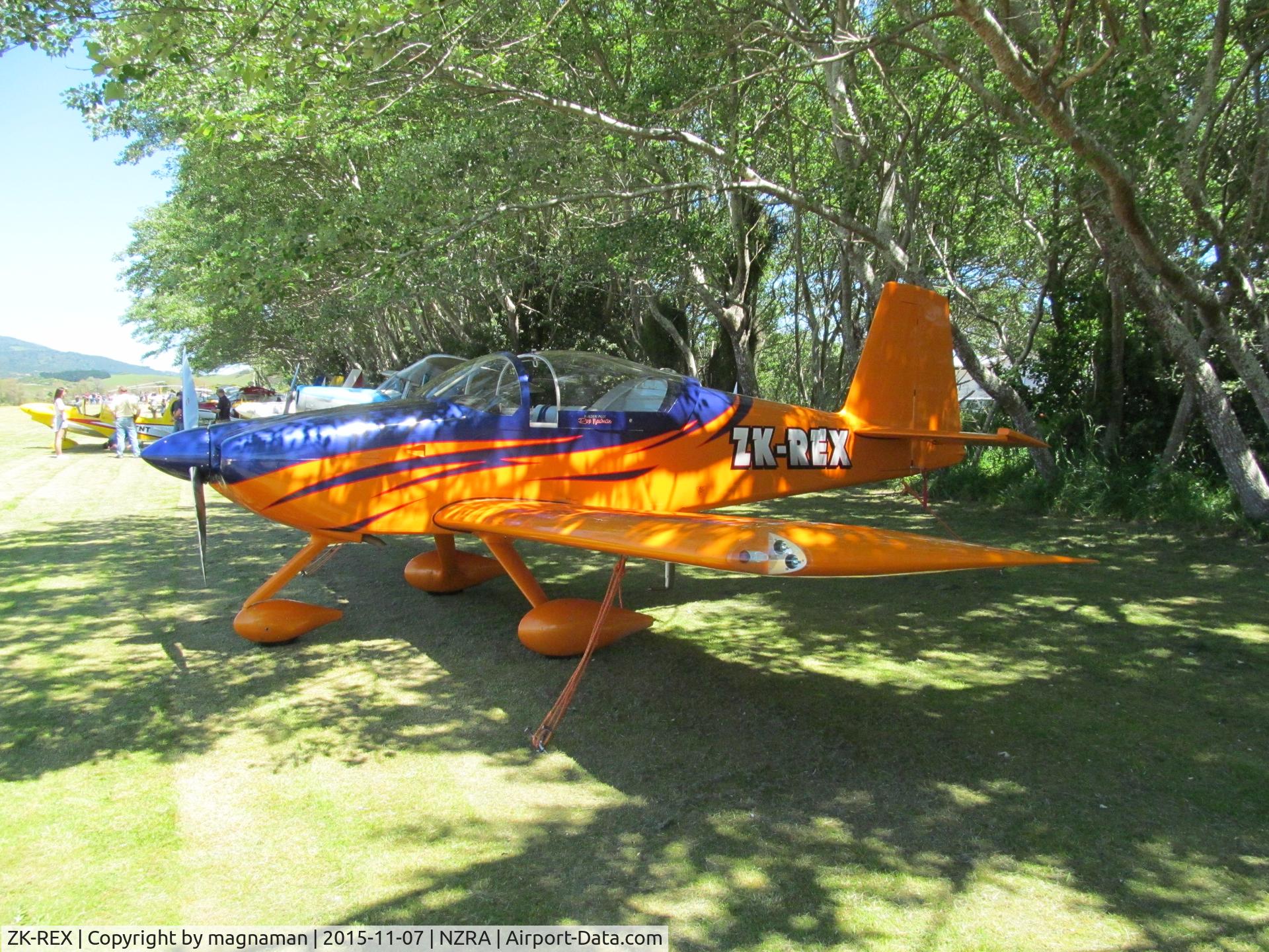 ZK-REX, Vans RV-7A C/N 71200, at raglan