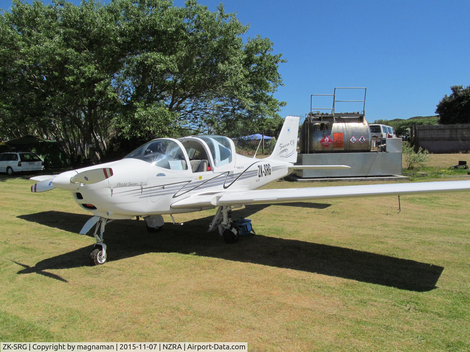 ZK-SRG, 2008 Tecnam P-2002 Sierra RG C/N 364, at raglan