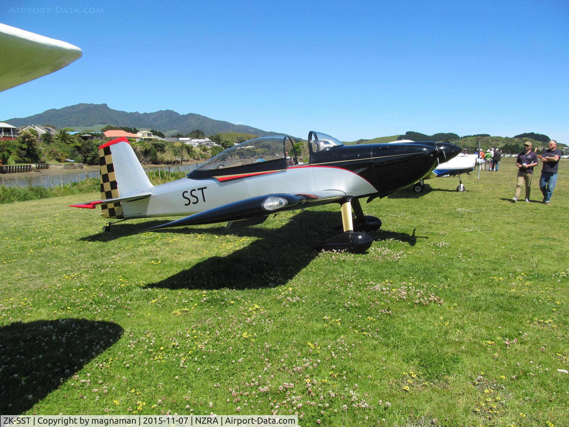 ZK-SST, Vans RV- 8 C/N 82081, at raglan