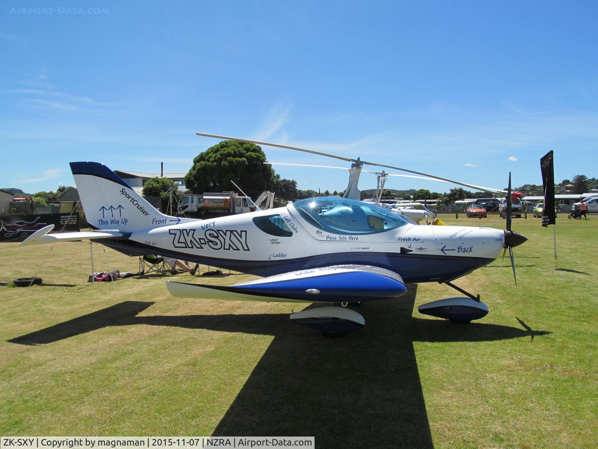 ZK-SXY, CZAW SportCrusier C/N 09SC265, Demonstrator at Raglan