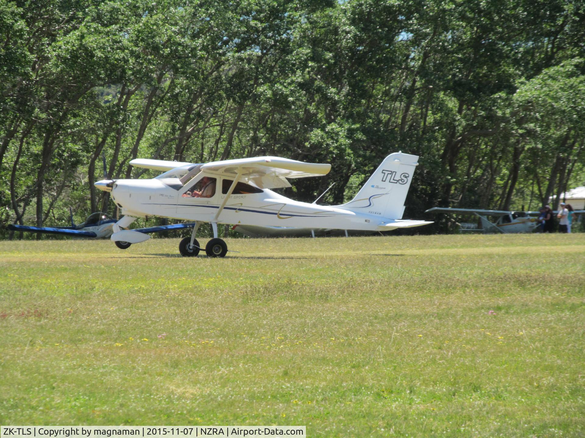 ZK-TLS, Tecnam P-92 Echo C/N 1301, Touchdown