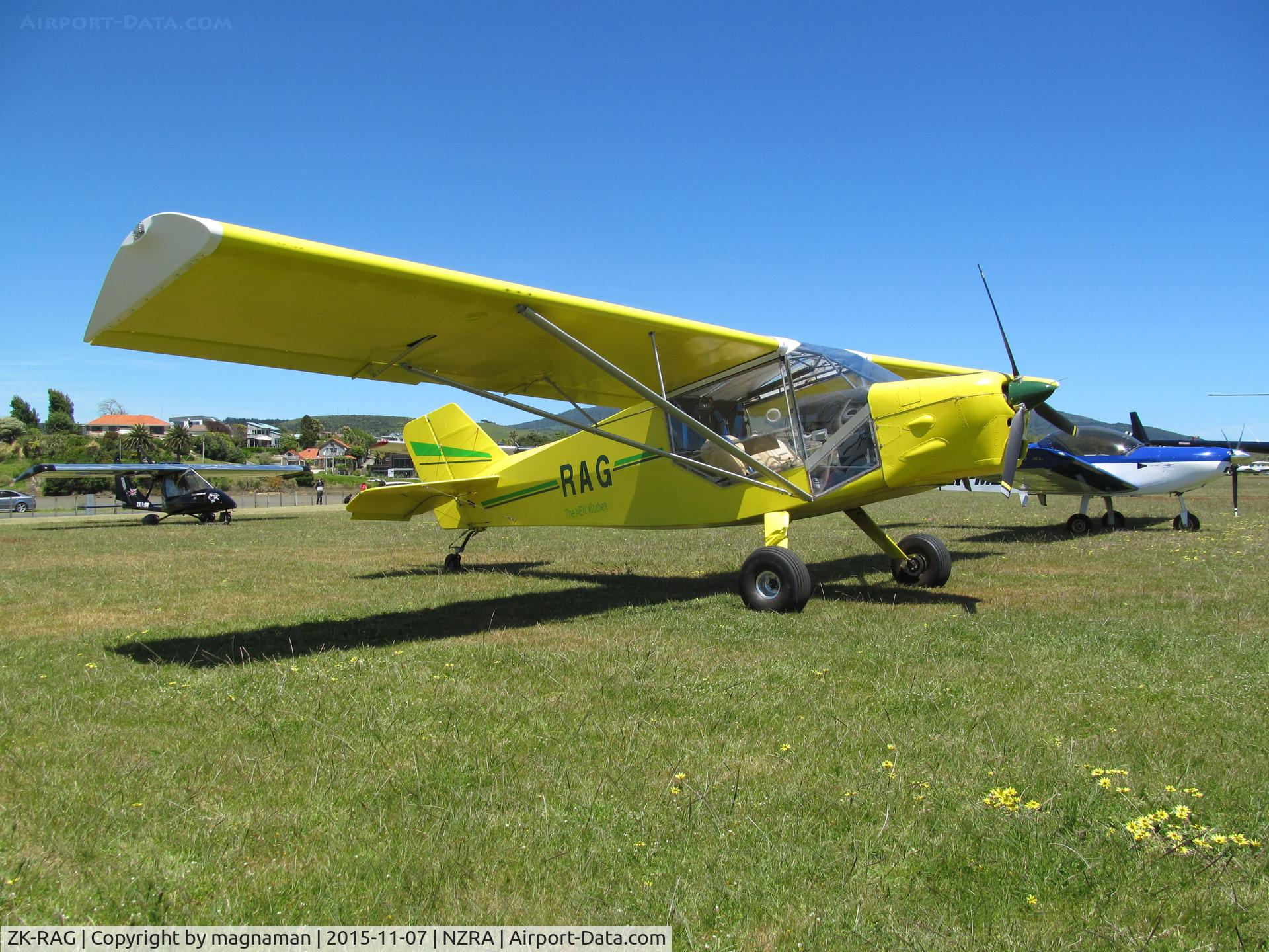 ZK-RAG, Rans S-6ES Coyote C/N 08121958-ES, at raglan for fly in - not based here