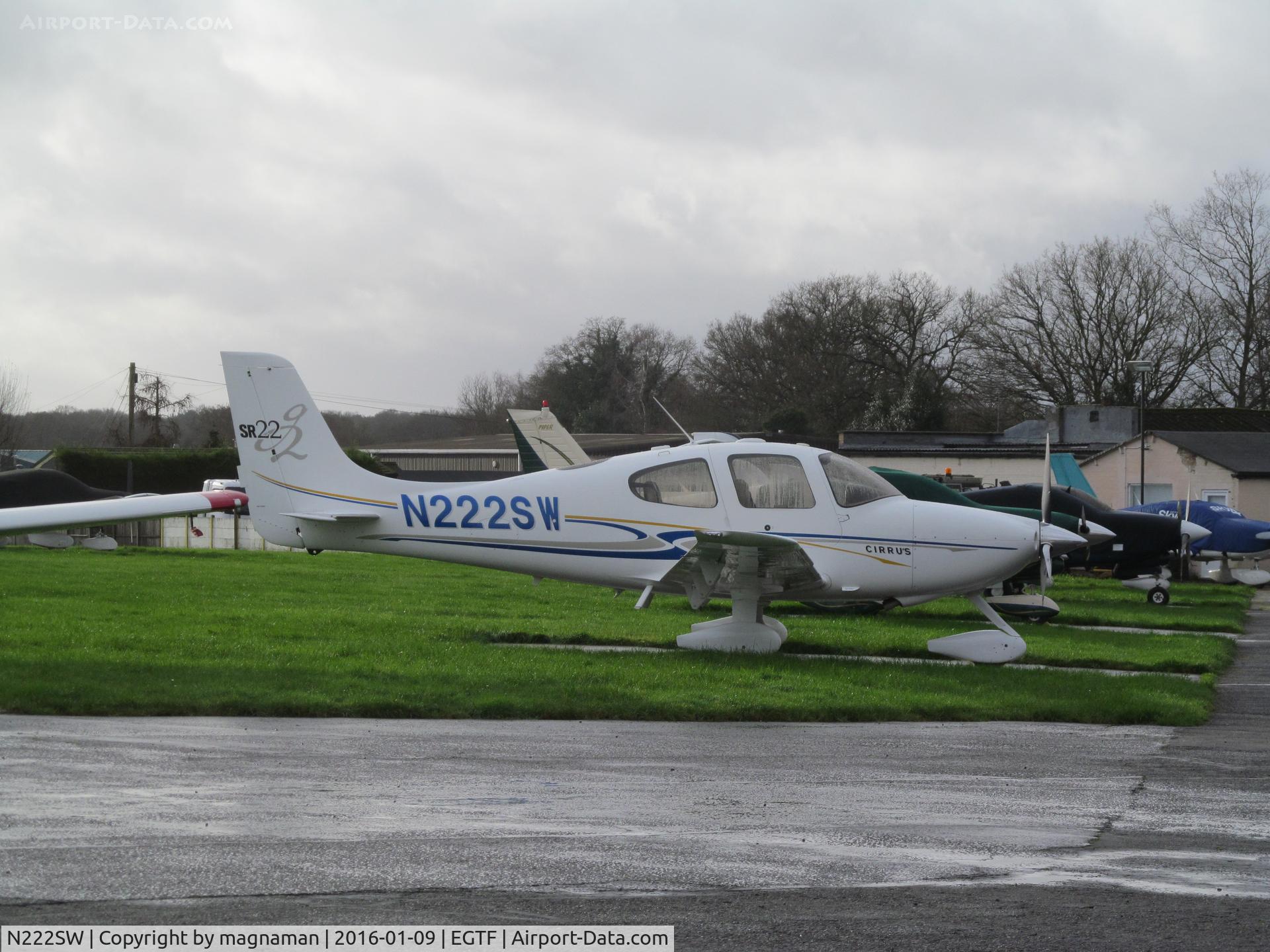 N222SW, 2004 Cirrus SR22 G2 C/N 0977, at fairoaks