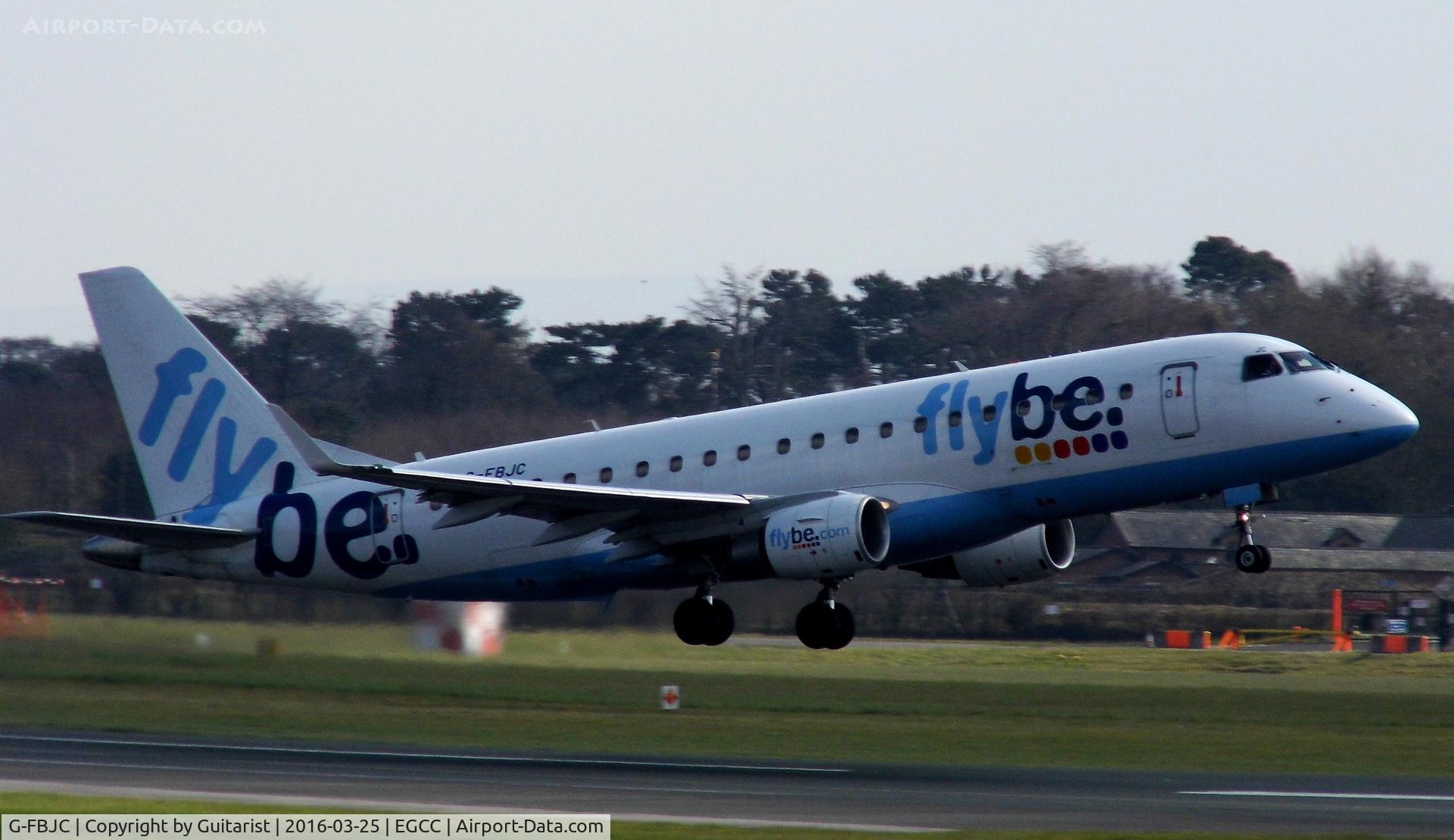 G-FBJC, 2011 Embraer 175STD (ERJ-170-200) C/N 17000328, At Manchester