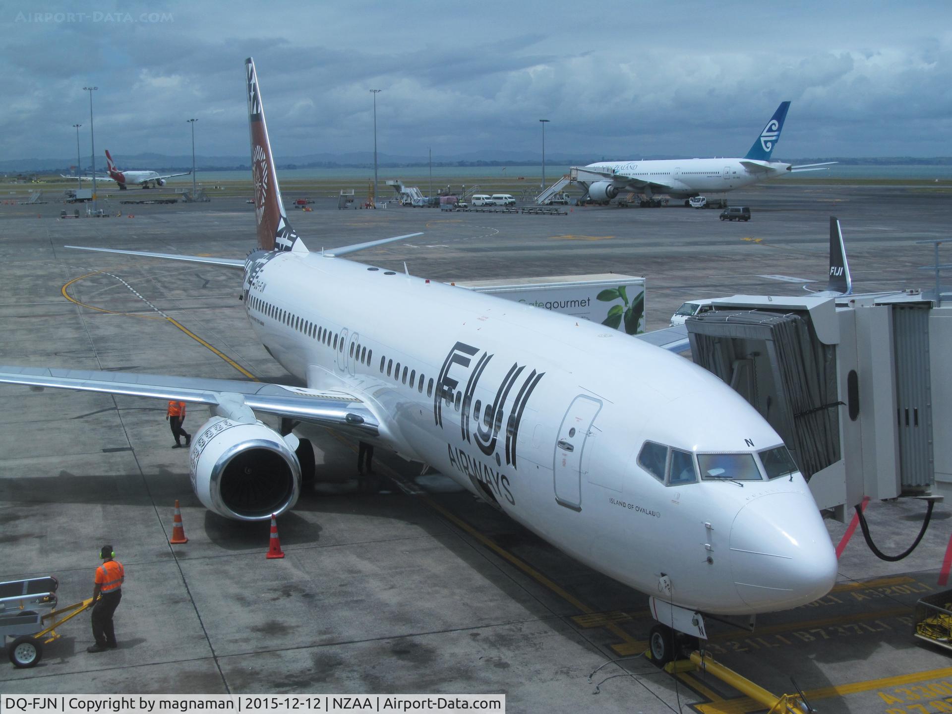 DQ-FJN, 2007 Boeing 737-86J C/N 34969, At NZAA