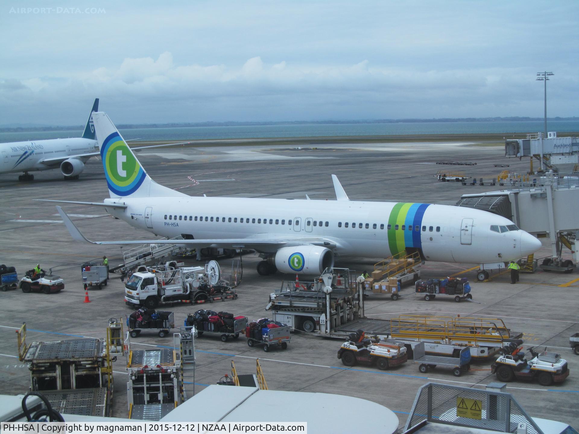 PH-HSA, 2009 Boeing 737-8K2 C/N 34171, on lease to Air Vanuatu