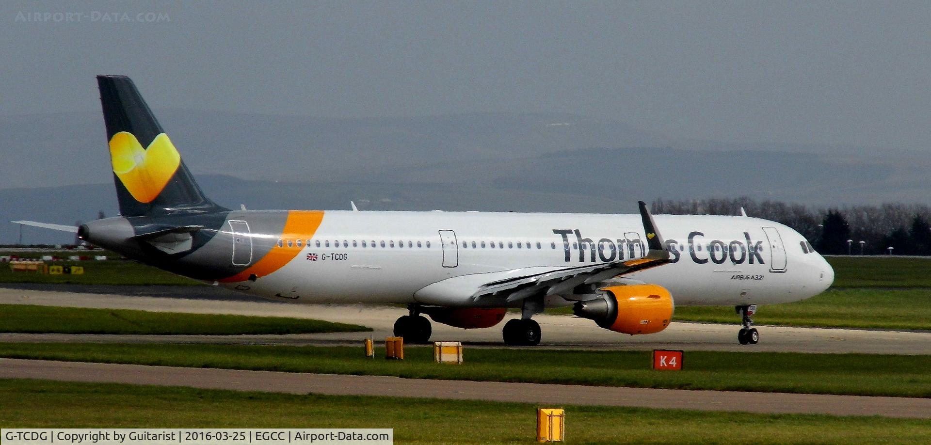G-TCDG, 2014 Airbus A321-211 C/N 6122, At Manchester