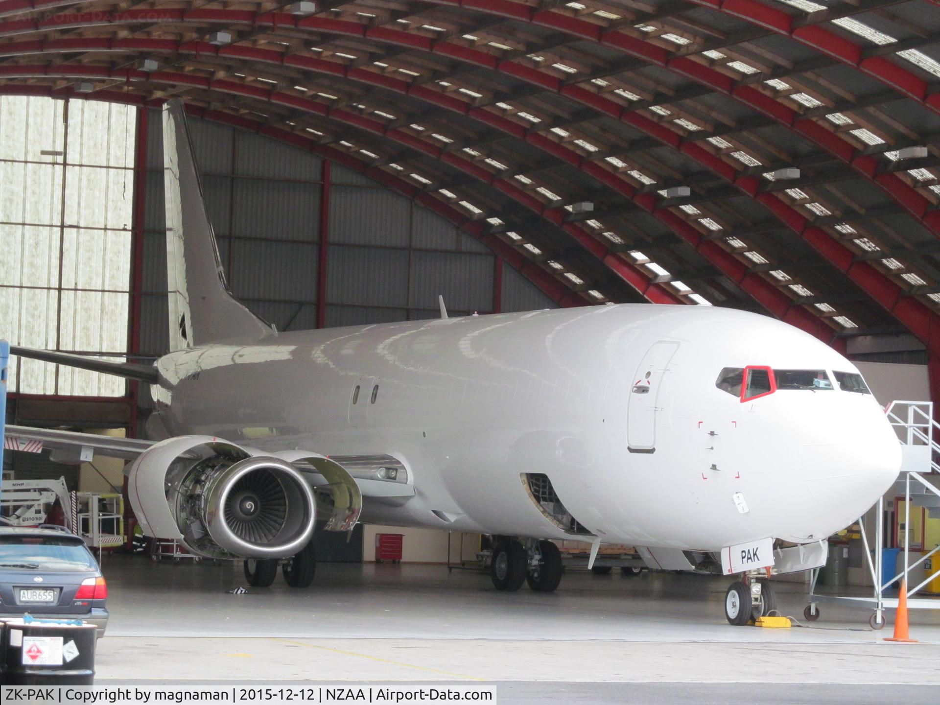 ZK-PAK, 1993 Boeing 737-476(SF) C/N 24444, 