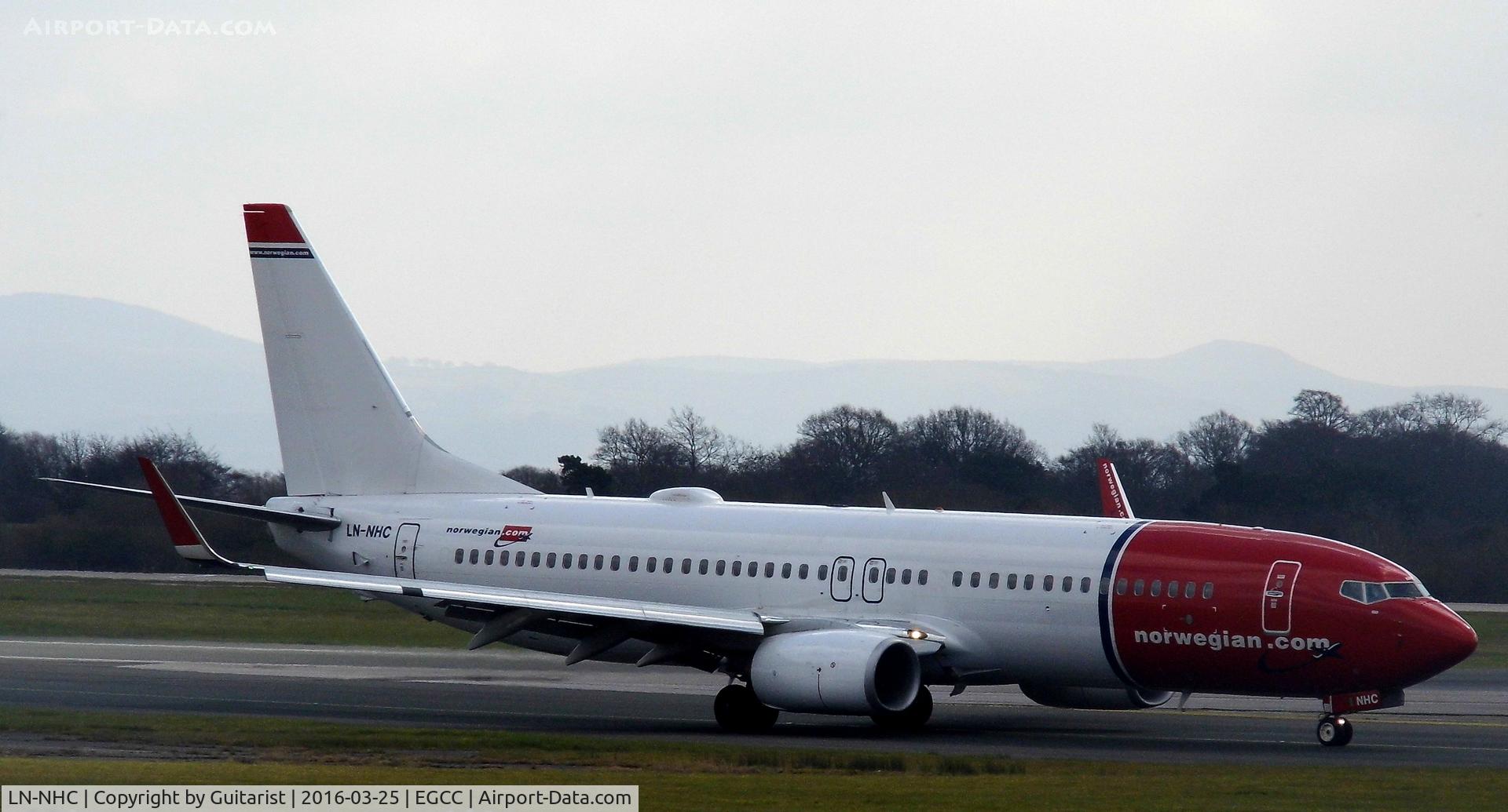 LN-NHC, 2014 Boeing 737-8JP C/N 41128, At Manchester