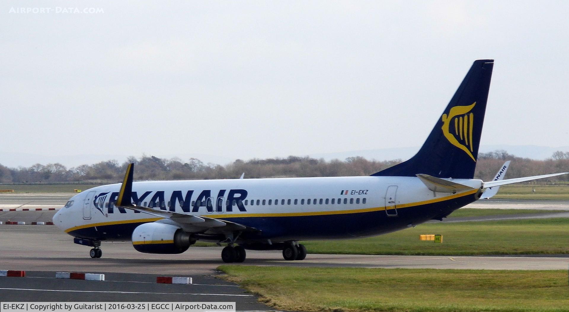 EI-EKZ, 2010 Boeing 737-8AS C/N 38508, At Manchester