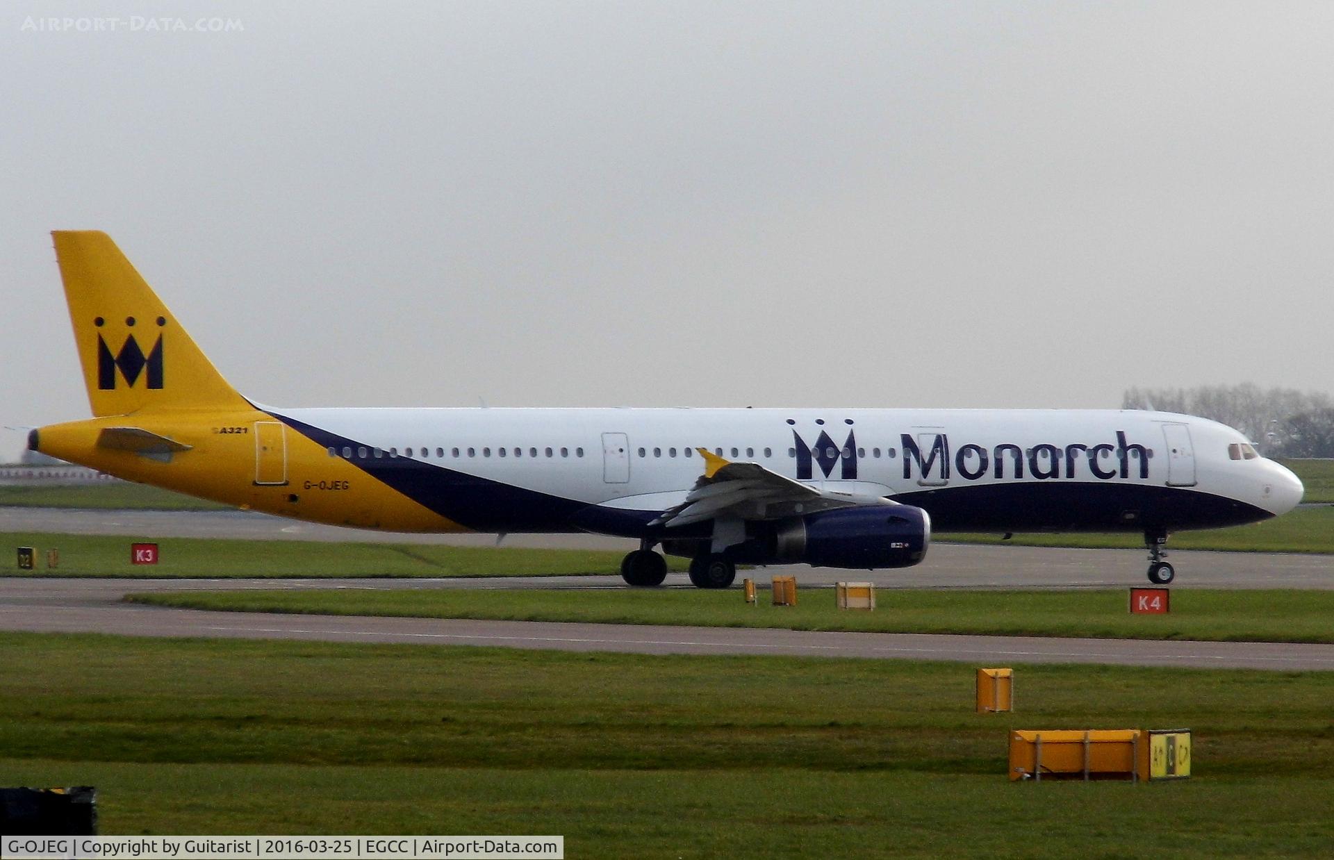 G-OJEG, 1999 Airbus A321-231 C/N 1015, At Manchester