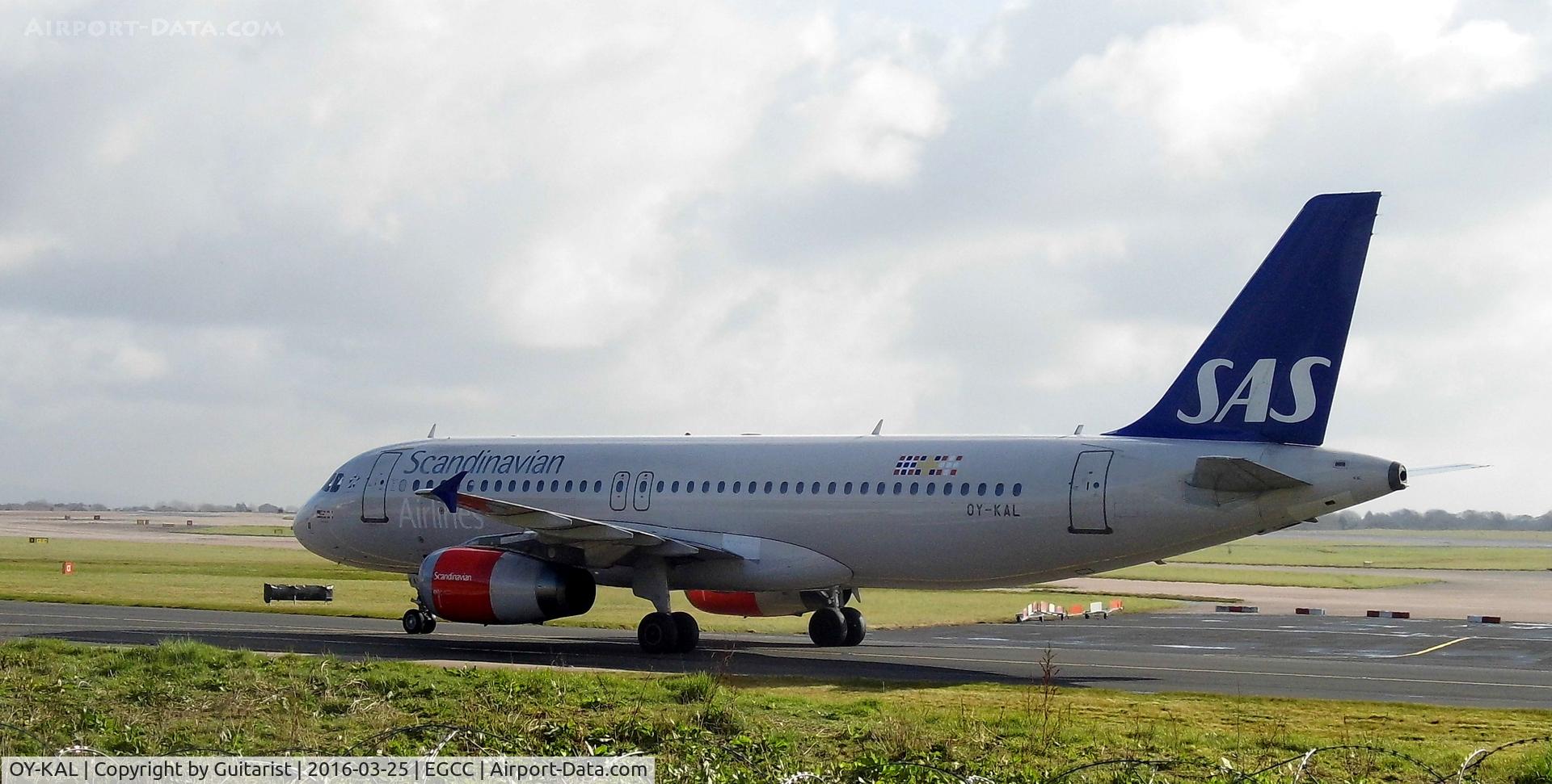 OY-KAL, 2006 Airbus A320-232 C/N 2883, At Manchester