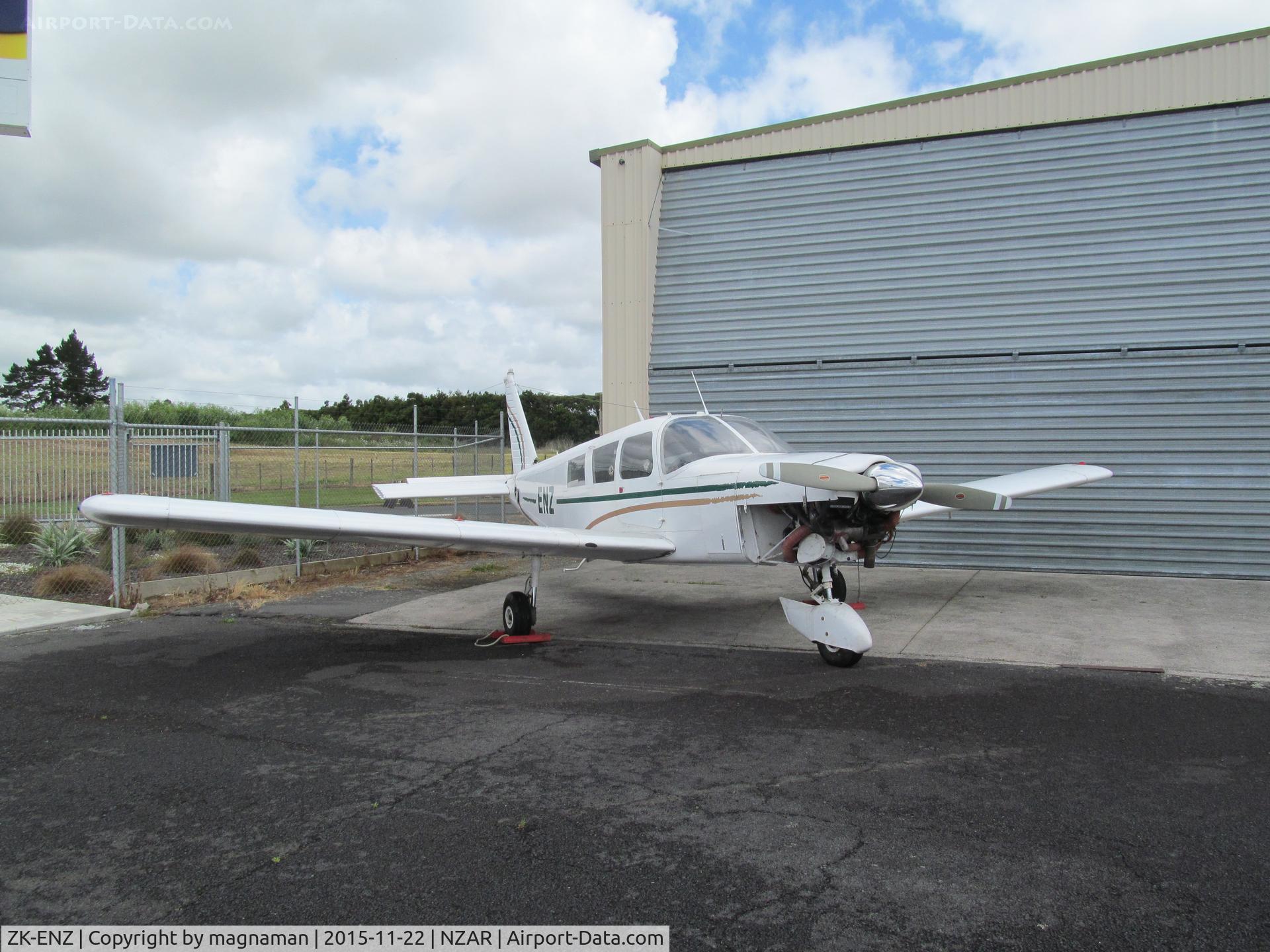 ZK-ENZ, Piper PA-32-260 Cherokee Six Cherokee Six C/N 32-1117, At ardmore