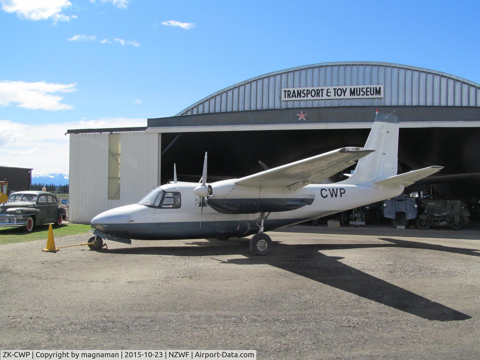 ZK-CWP, 1959 Rockwell Aero Commander 500 C/N 500-842-07, At museum