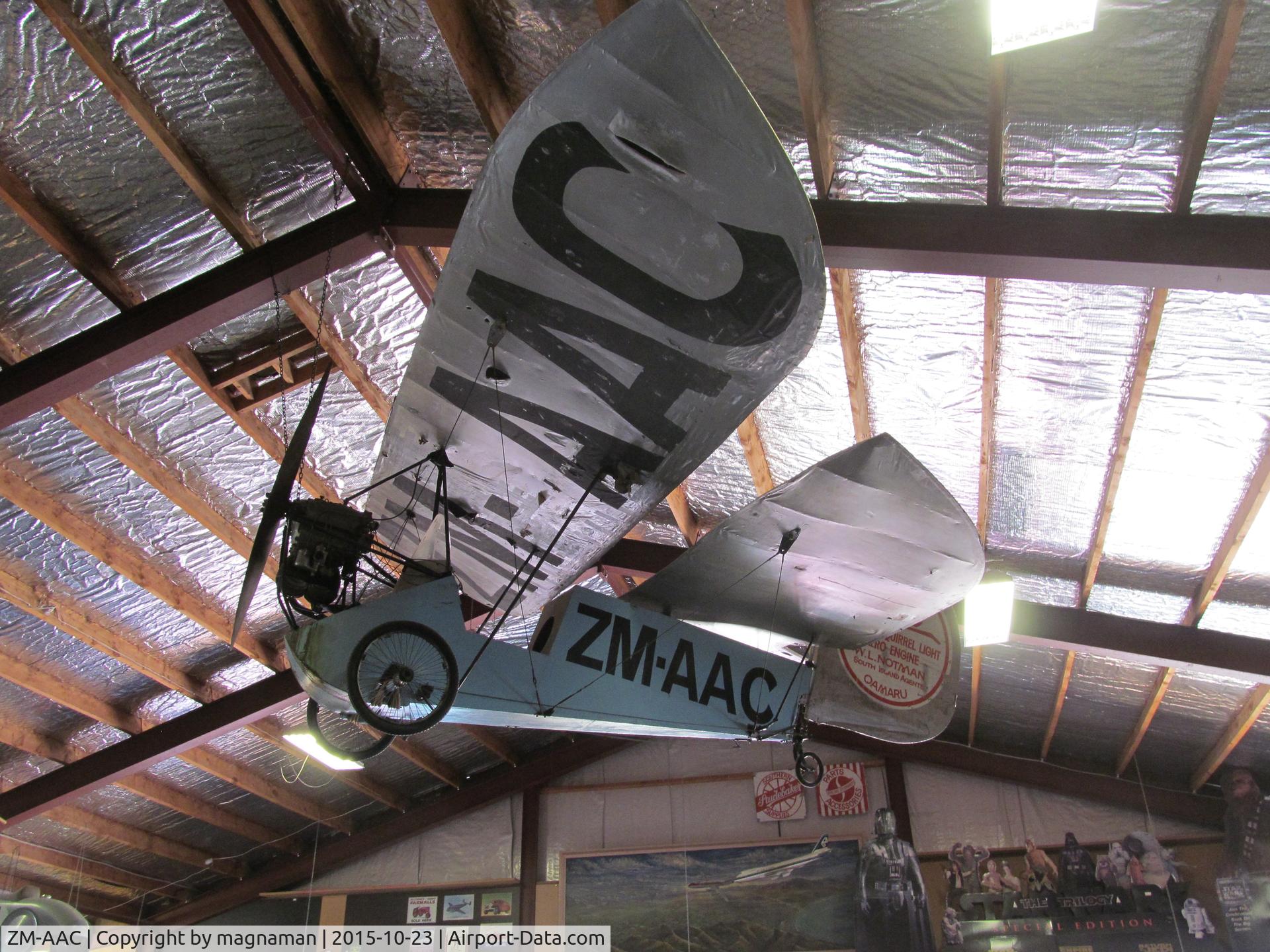 ZM-AAC, Pou de Ciel Flying Flea C/N unknown, At museum