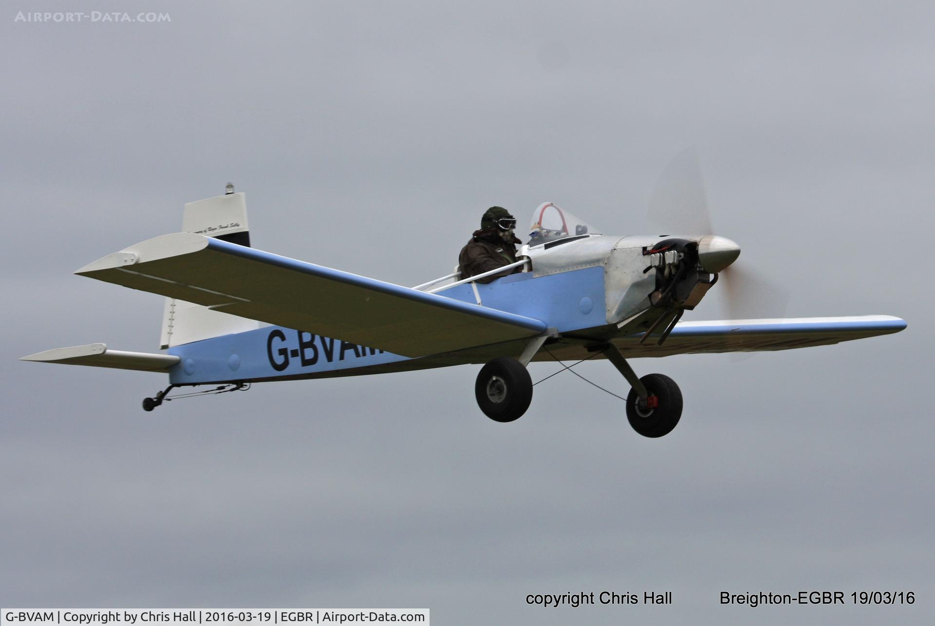 G-BVAM, 1993 Evans VP-1 Volksplane C/N PFA 062-12132, at Breighton airfield