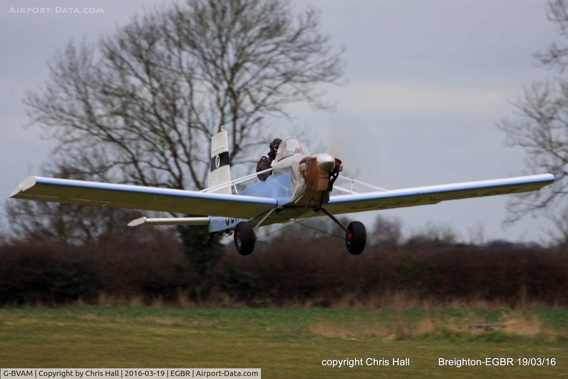 G-BVAM, 1993 Evans VP-1 Volksplane C/N PFA 062-12132, at Breighton airfield