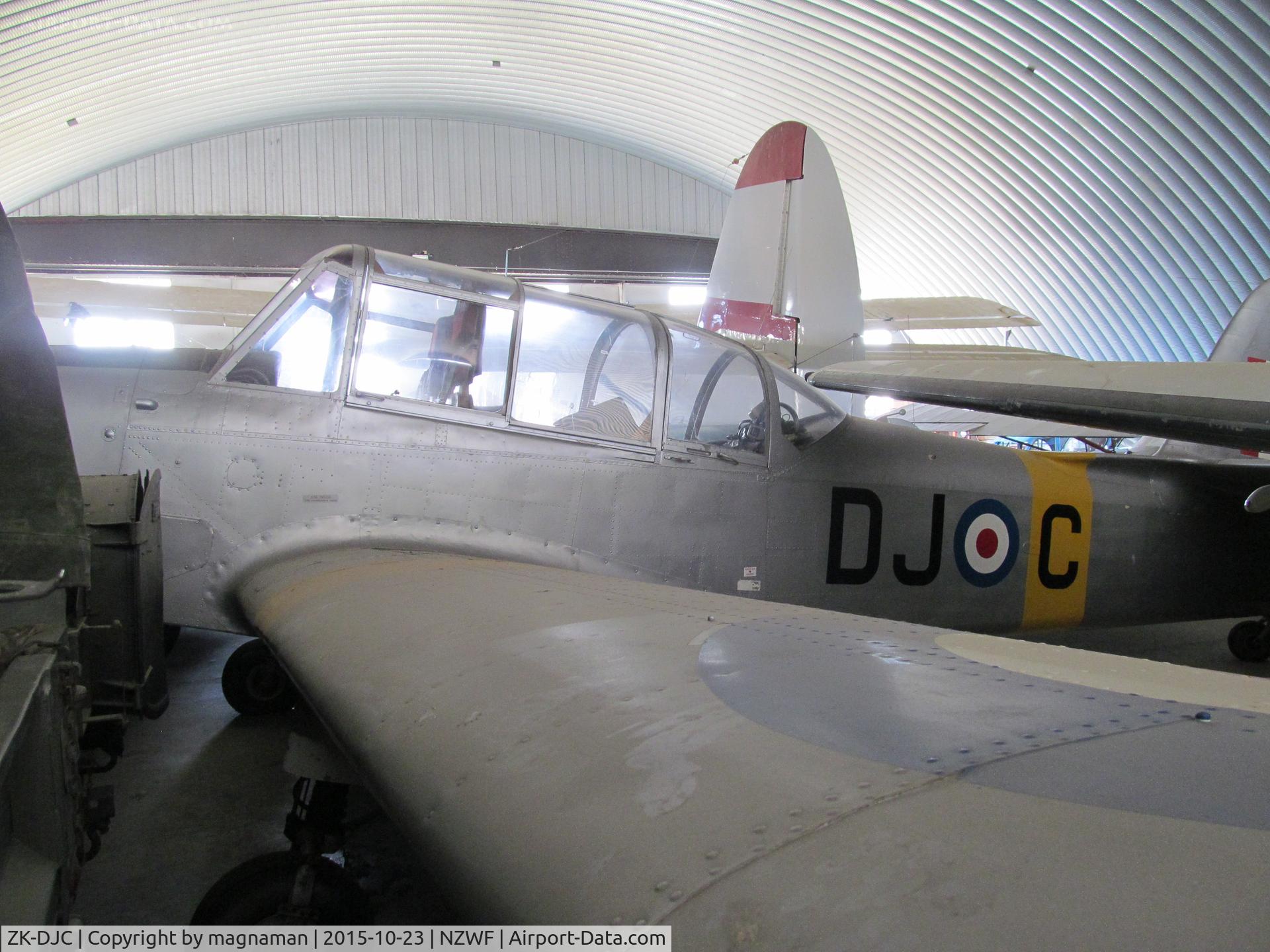 ZK-DJC, 1948 Percival P-40 Prentice T1 C/N PAC-252 (VS316), close up!