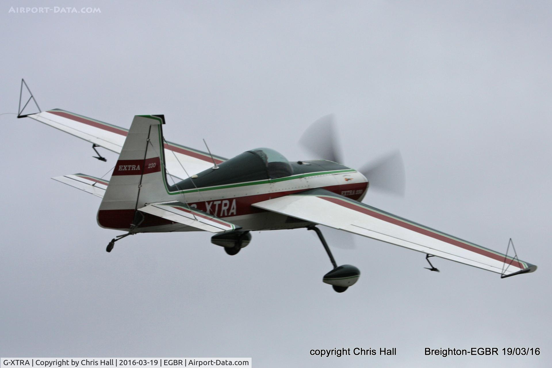 G-XTRA, 1987 Extra EA-230 C/N 12A, at Breighton airfield