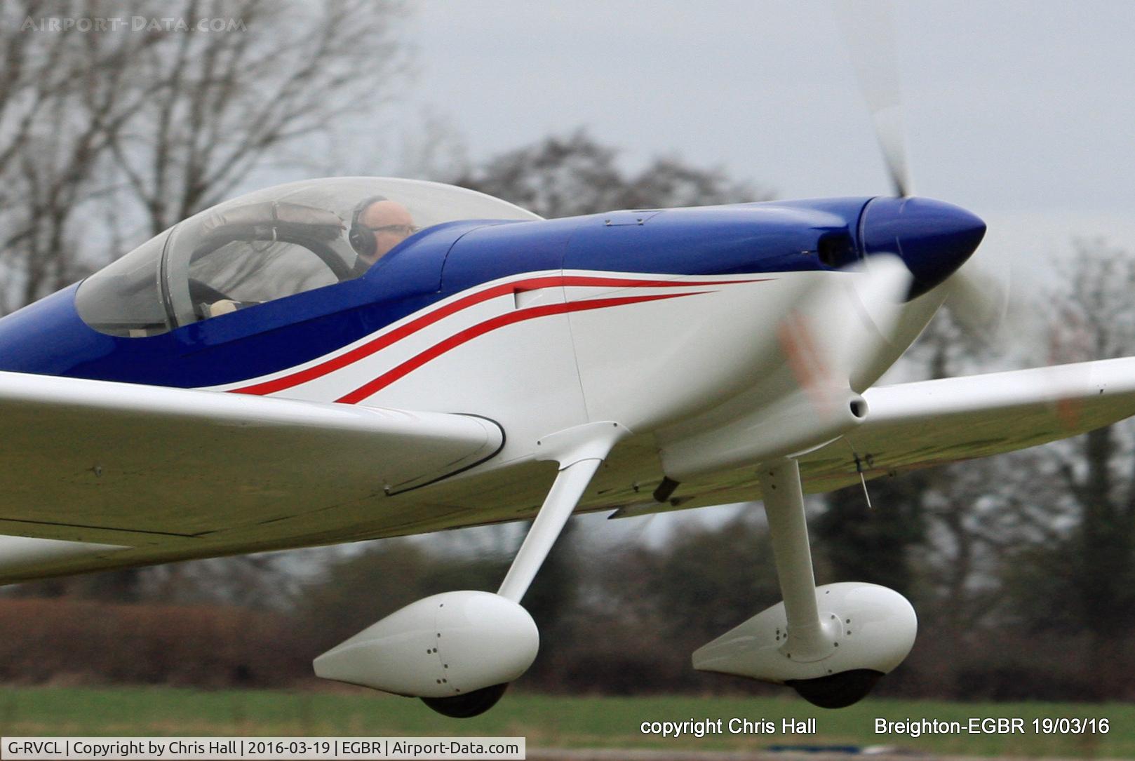 G-RVCL, 1999 Vans RV-6 C/N PFA 181A-13439, at Breighton airfield