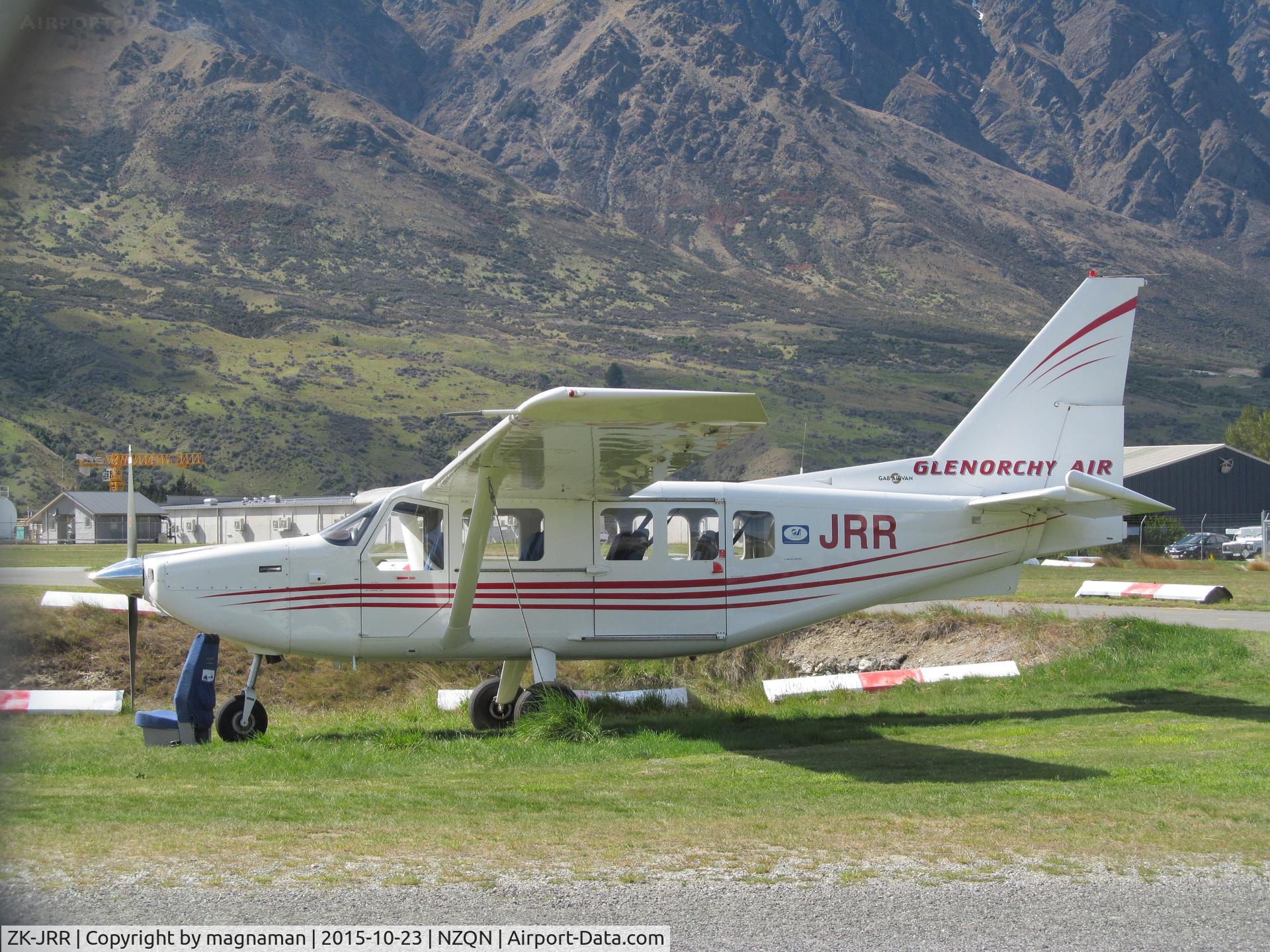 ZK-JRR, 2001 Gippsland GA-8 Airvan C/N GA8-01-006, a few based here at NZQN