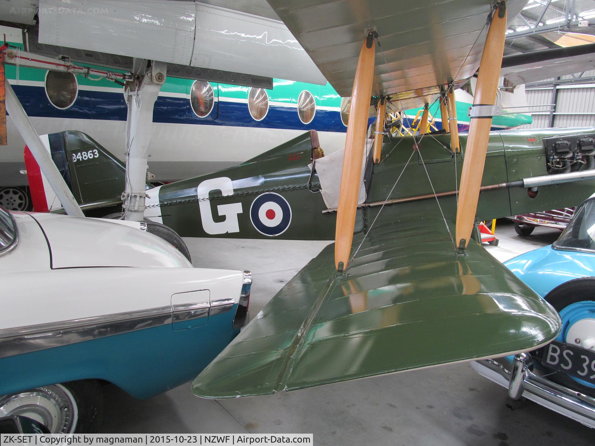 ZK-SET, Grumman American AA-5A Cheetah C/N AA5A-0324, at Wanaka museum