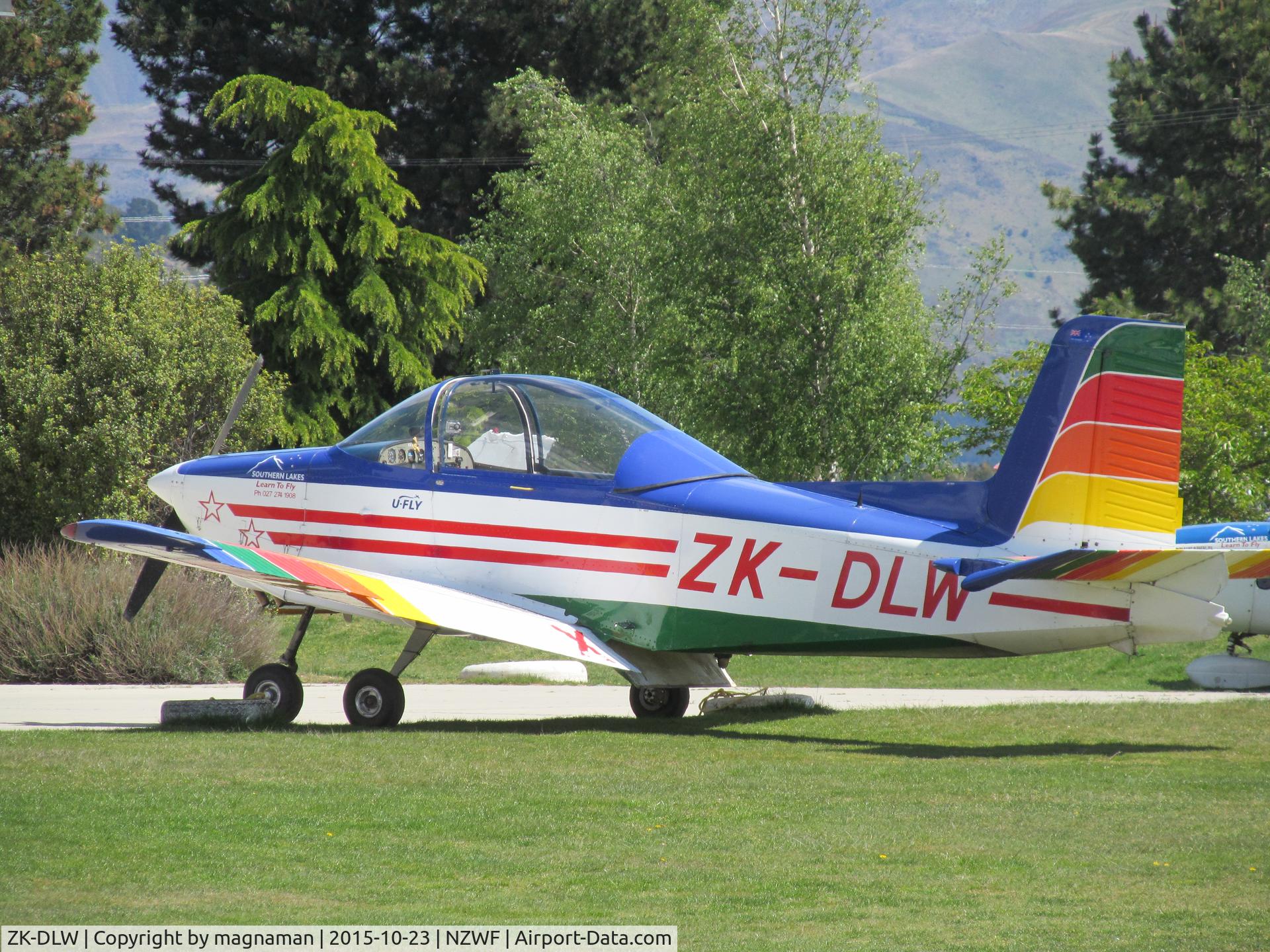 ZK-DLW, Victa Airtourer 115 C/N 157, at wanaka