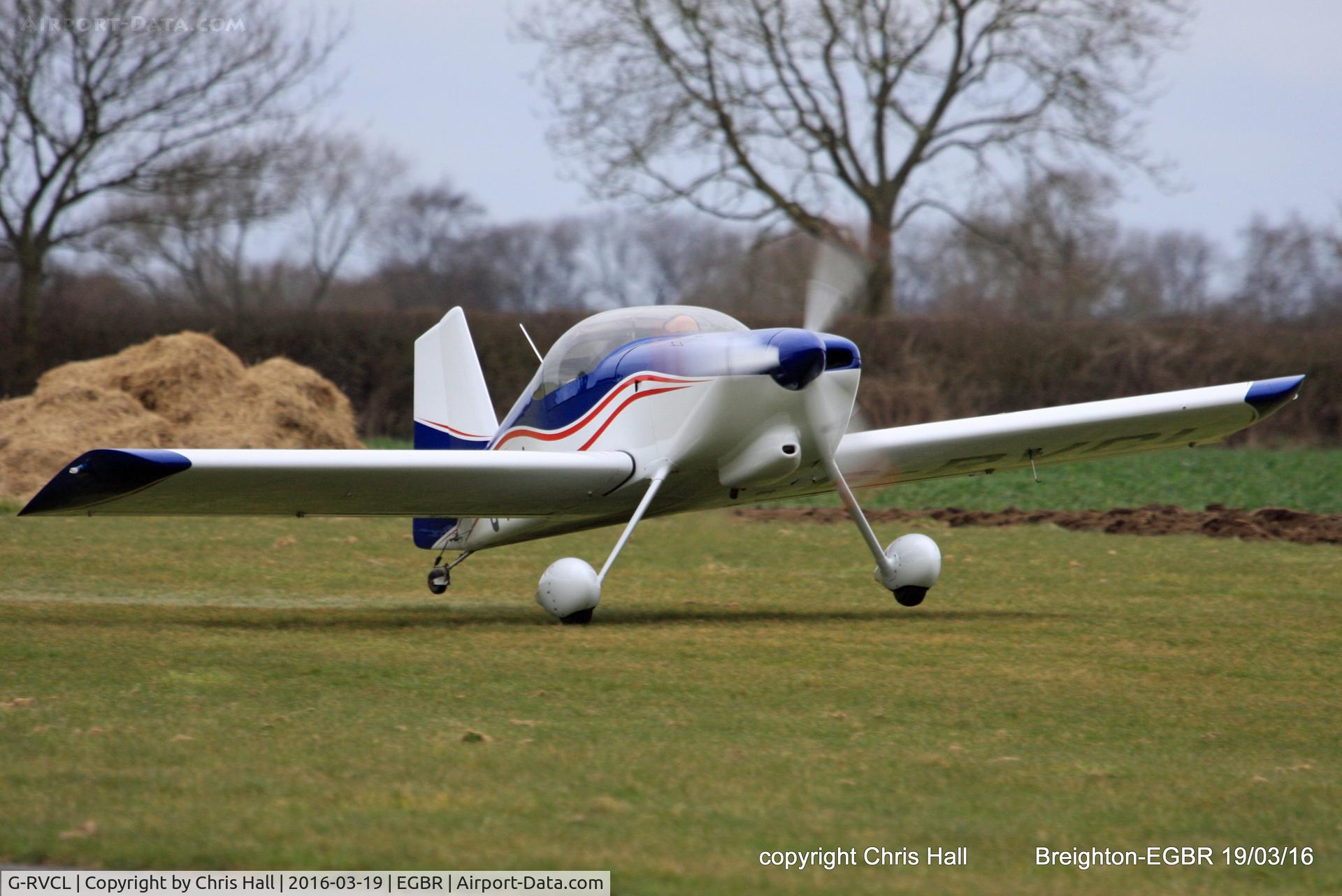 G-RVCL, 1999 Vans RV-6 C/N PFA 181A-13439, at Breighton airfield