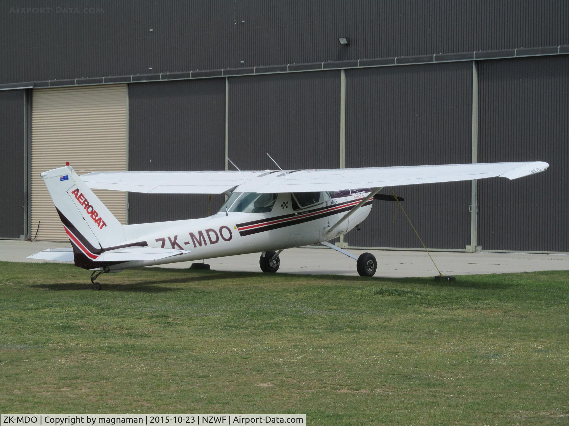 ZK-MDO, 1981 Cessna A152 Aerobat C/N A1520974, local hack