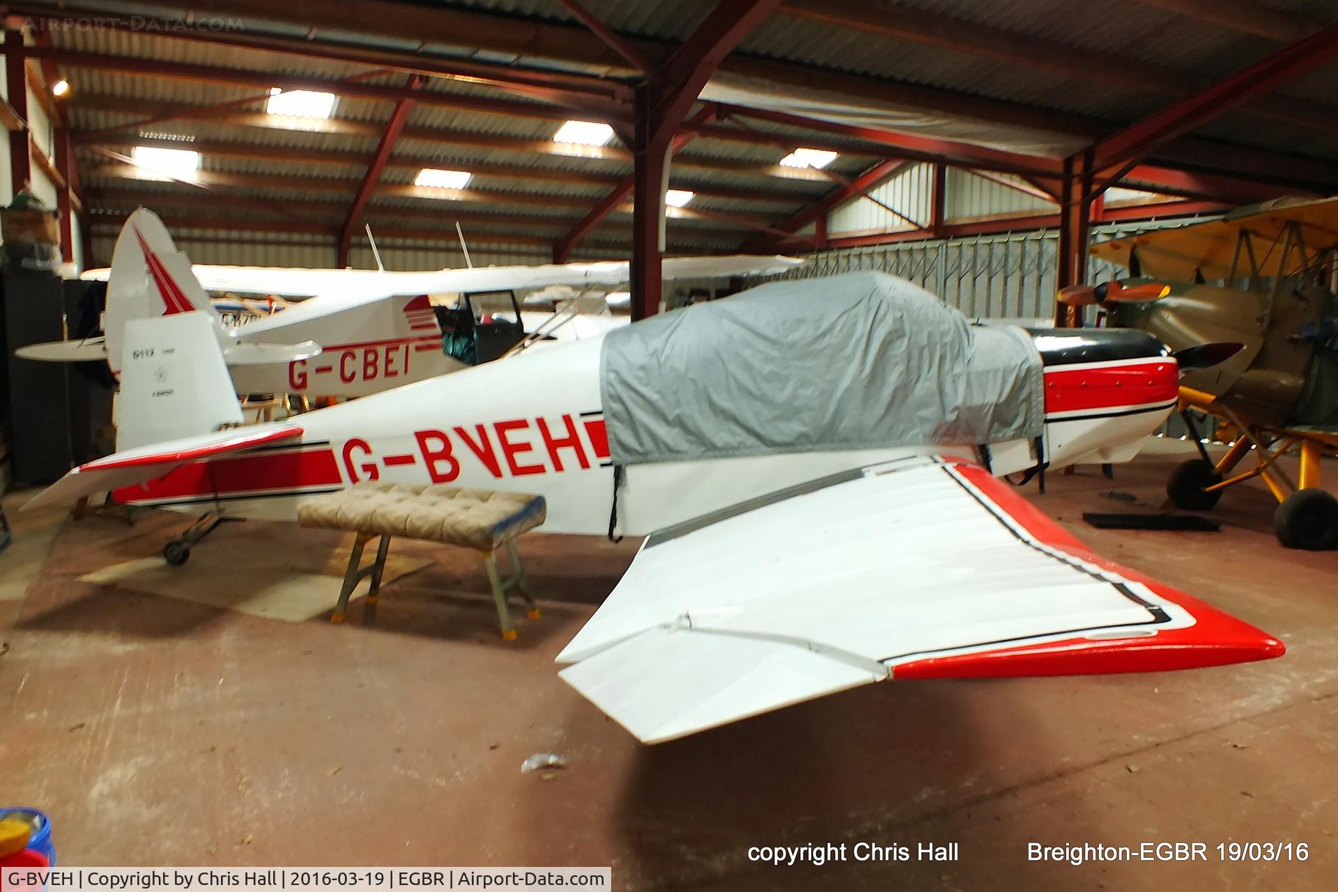 G-BVEH, 1964 Jodel D-112 C/N 1294, at Breighton airfield